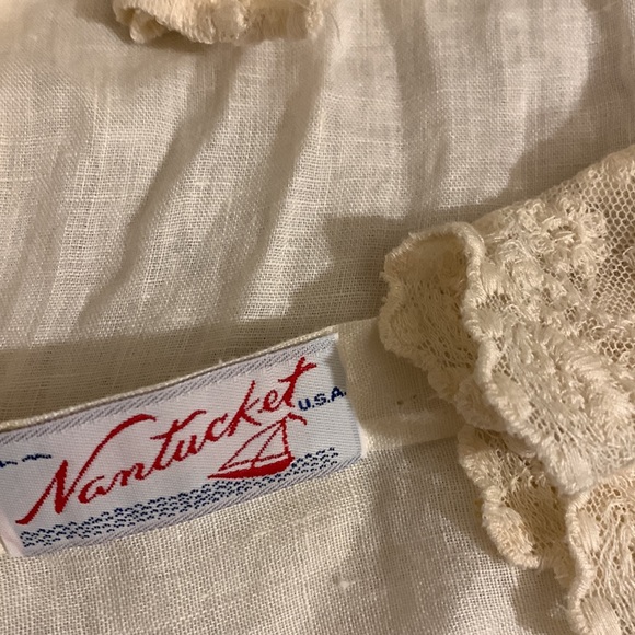 NWT ELEGANT 100% IRISH LINEN BLOUSE - Picture 5 of 7